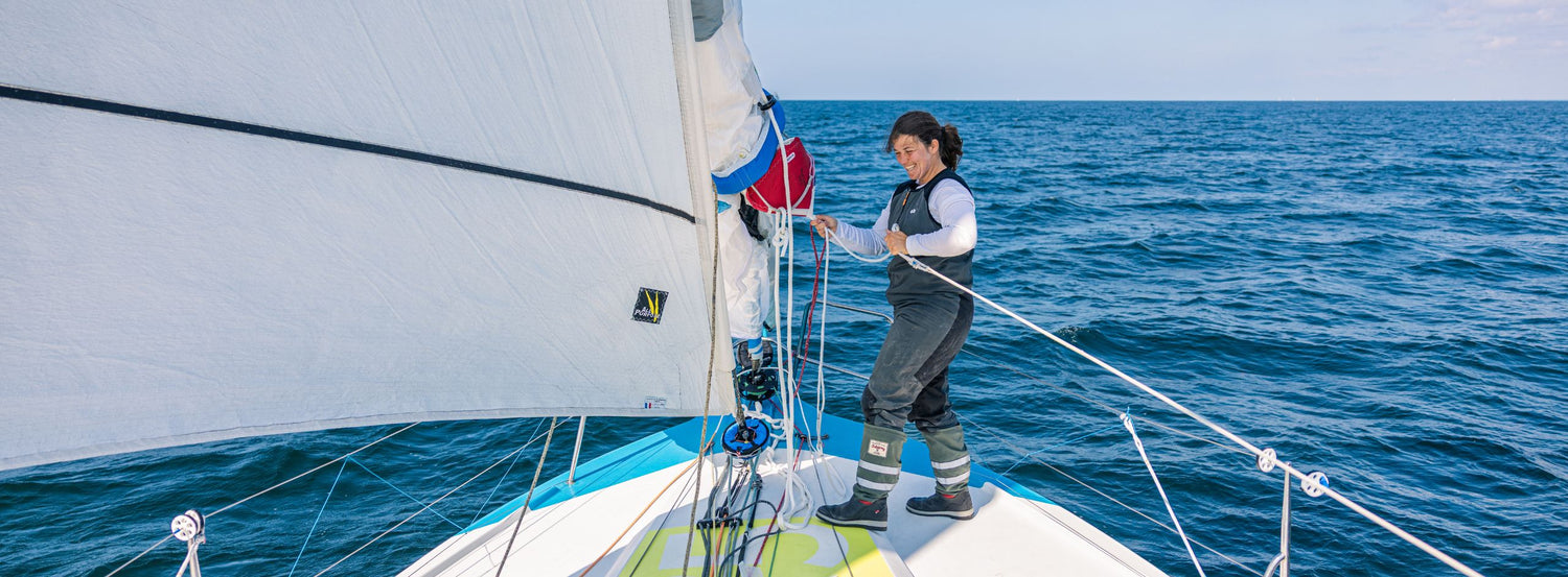 Aina Bauza Tackling the Transat Café l’Or