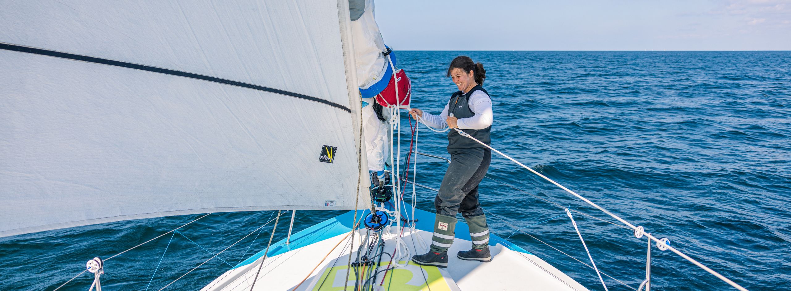 Aina Bauza Tackling the Transat Café l’Or