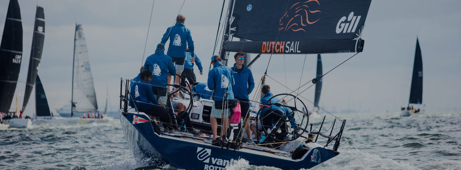 Racing yacht