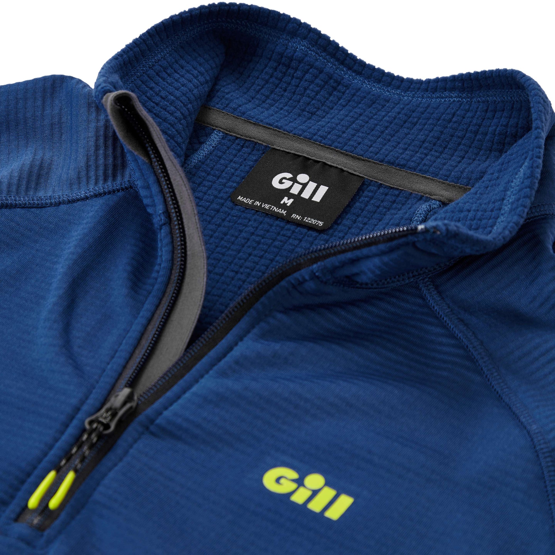 OS Thermal Zip-Neck Jumper - Atlantic Blue