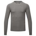 Pursuit Long Sleeve Top - Grey Melange