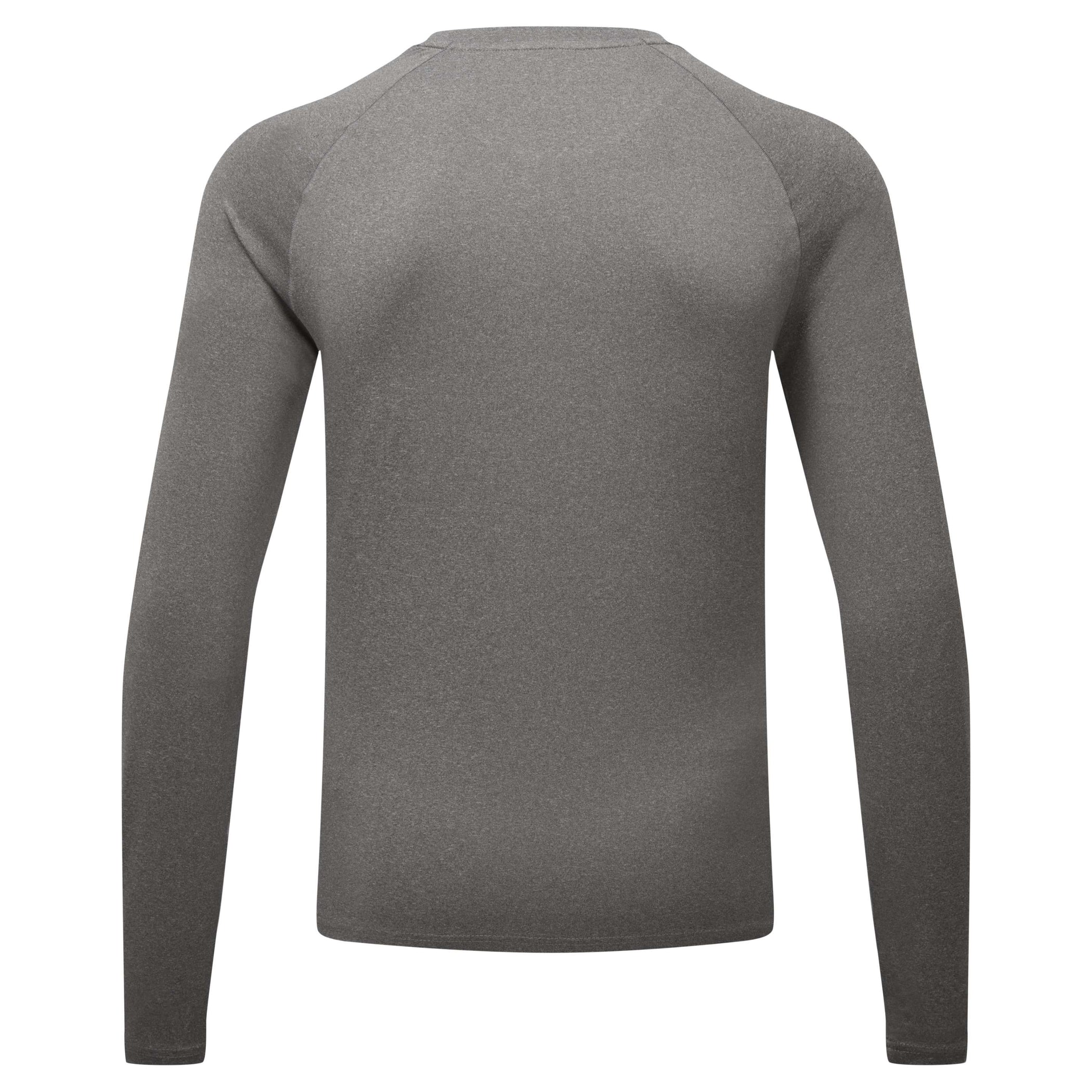 Pursuit Long Sleeve Top - Grey Melange