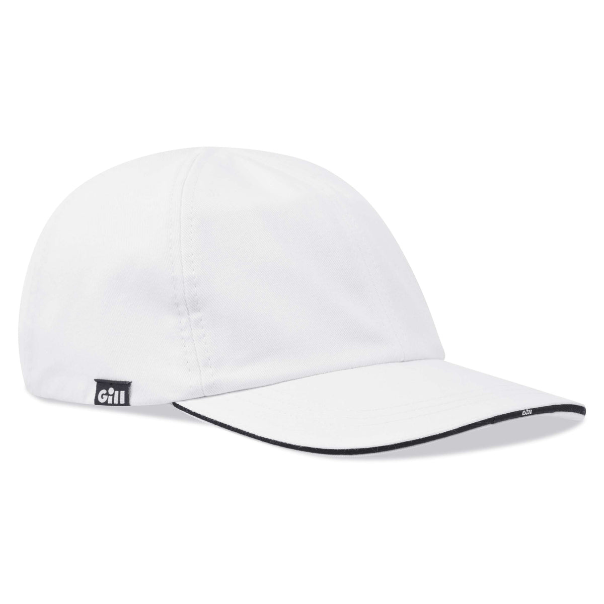Gill Marine Sailing Cap - White & Black – Gill ROW