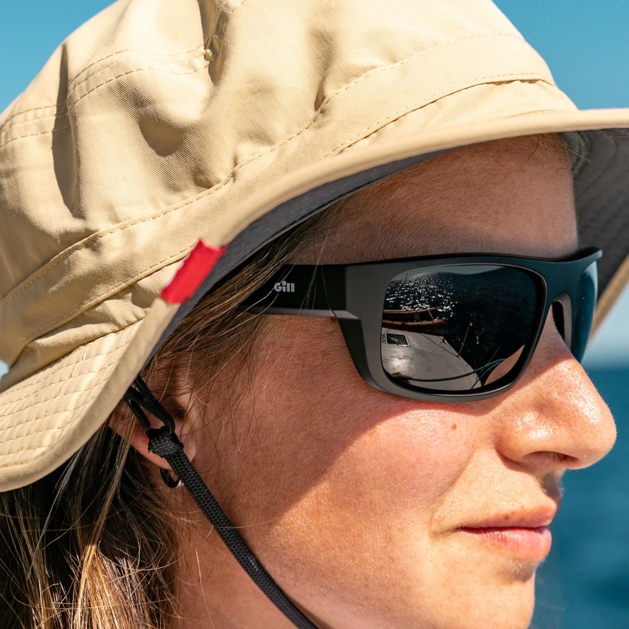 Technical Marine Sun Hat - Khaki