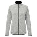 Women's Knit Fleece Jacket - Grey Marl