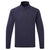 1 & 4 Zip Neck Knit Fleece - Navy