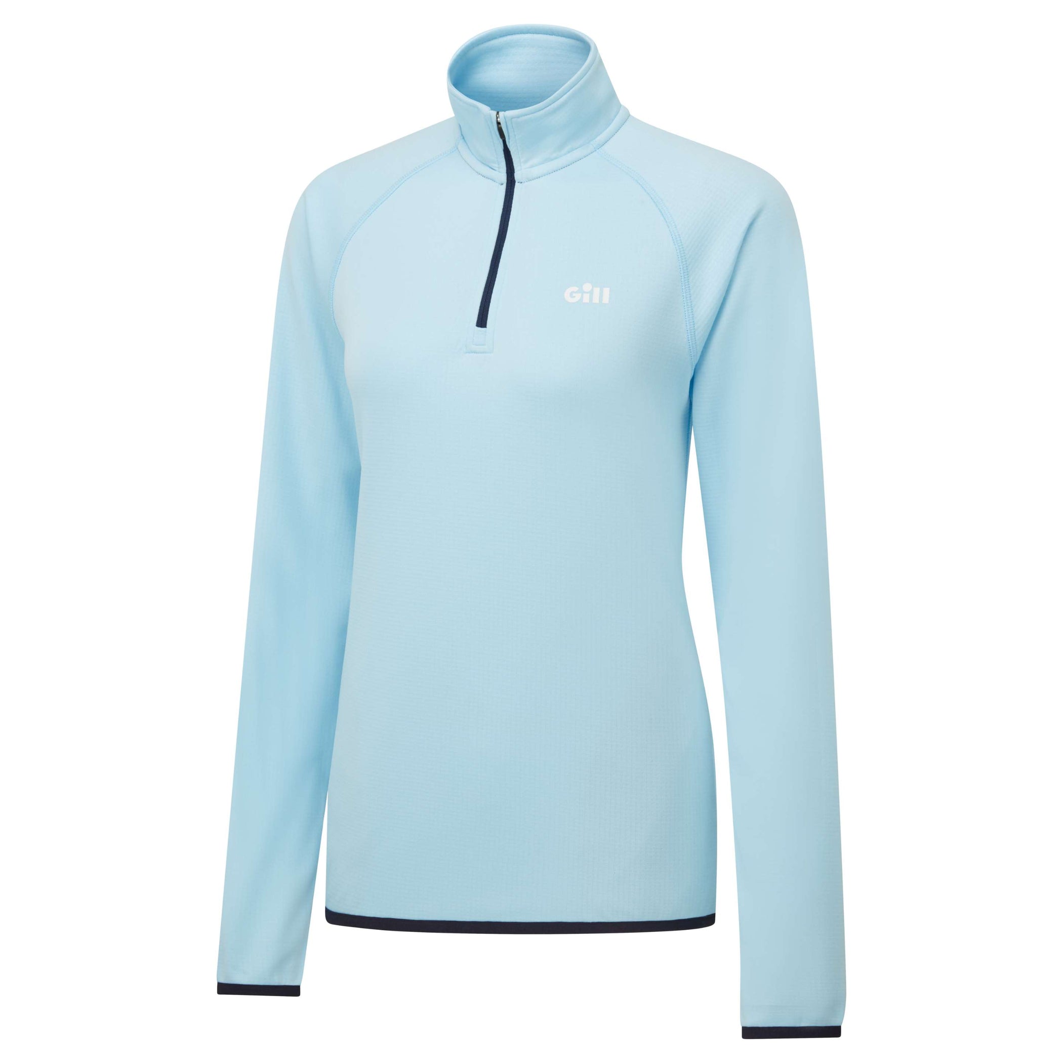 Womens Drift Zip Fleece - Sky Blue