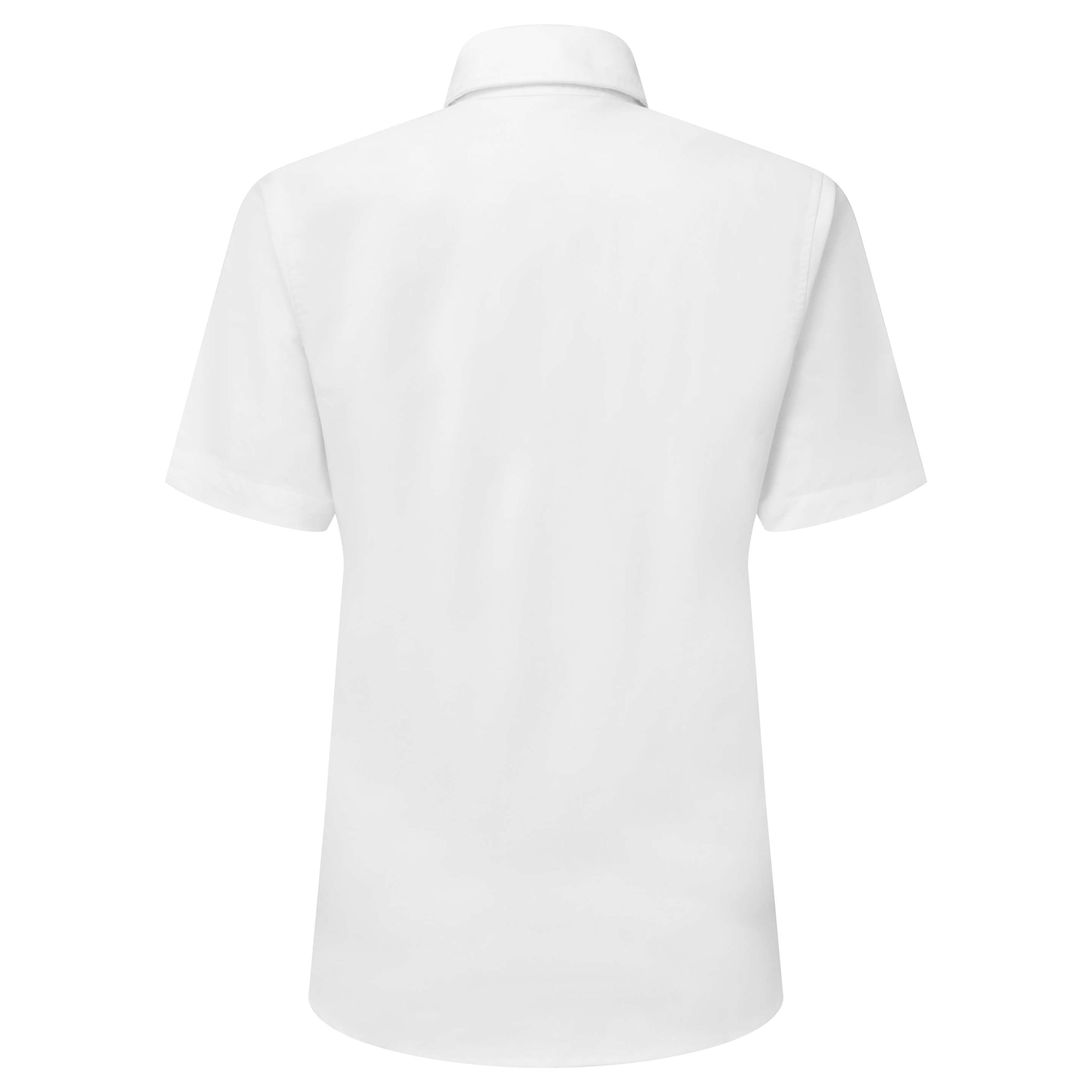 Women's Oxford Shirt Short Sleeve - White