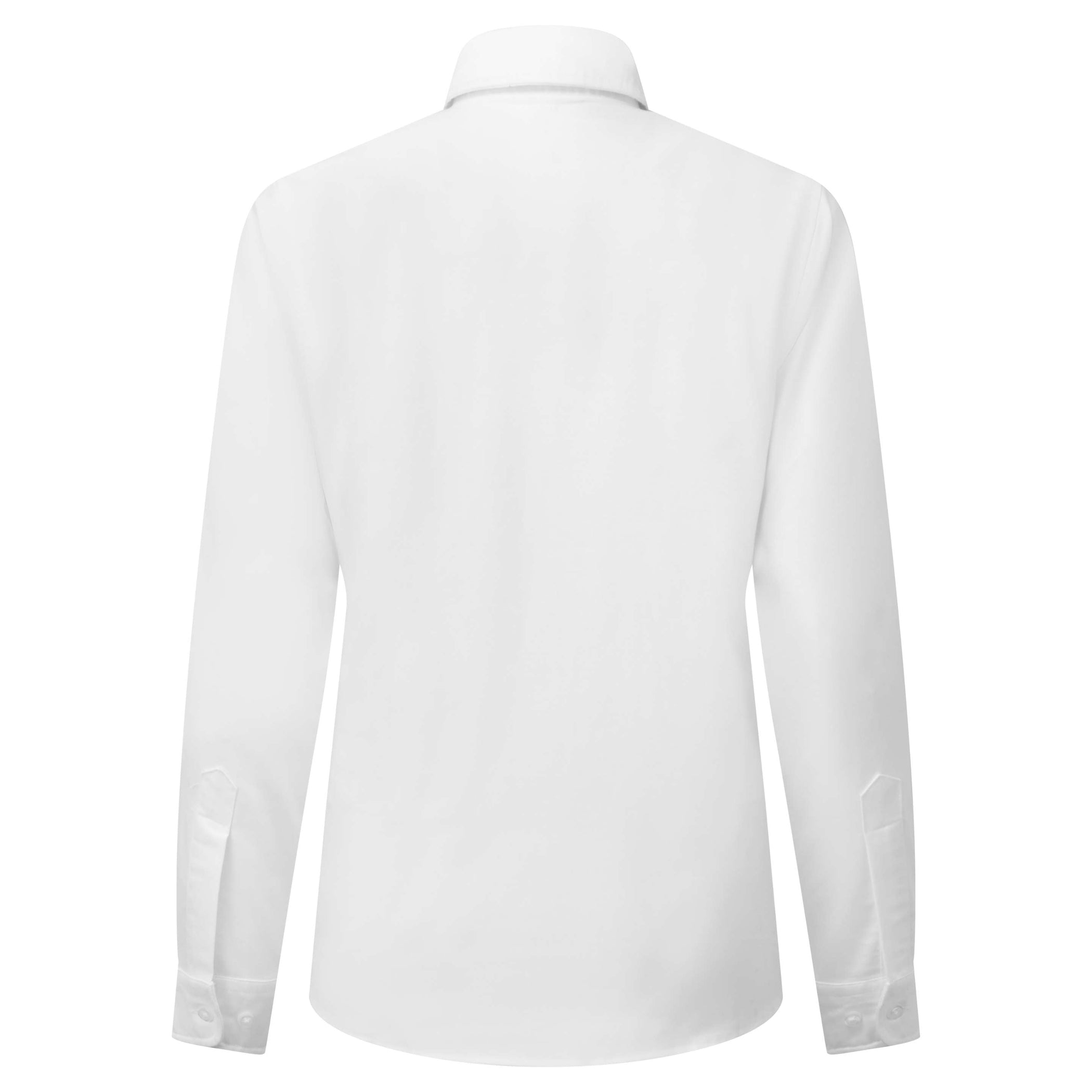 Women's Long Sleeve Oxford Shirt - White