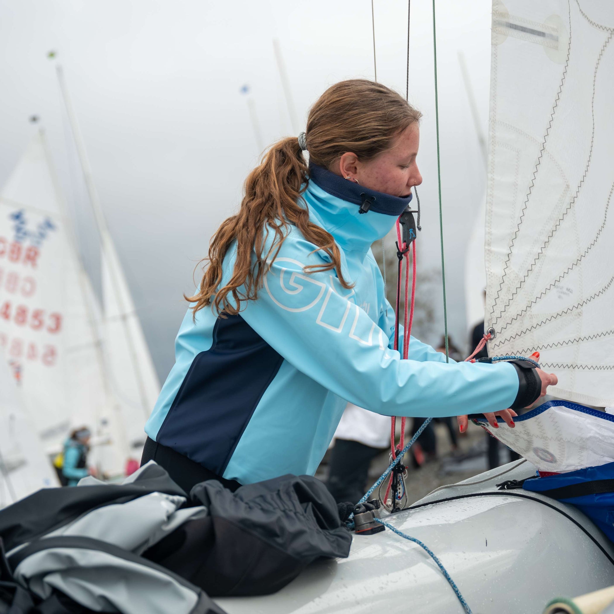 Junior Thermoshield Smock 2.0 - Sky Blue