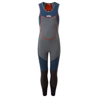 Junior ZenLite Skiff Suit - Steel Grey & Ocean