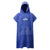Poncho Towel Changing Robe - Blue