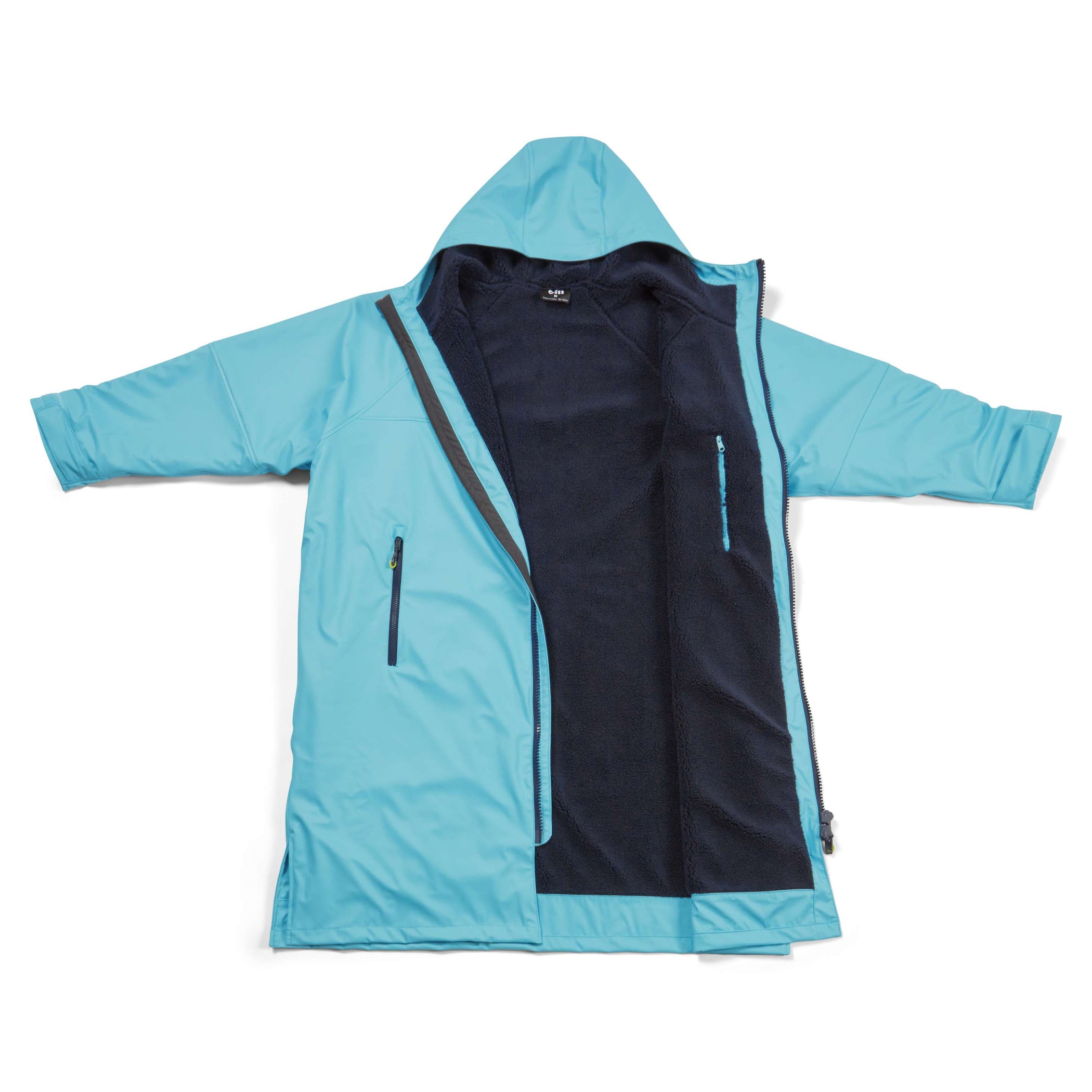 Aqua Parka Waterproof Changing Robe - Marine Blue
