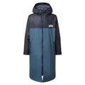 Aqua Parka Waterproof Changing Robe - Strom Blue & Navy