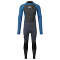 Men’s Pursuit 4/3mm Back Zip Neoprene Wetsuit - Atlantic Blue & Dark Blue