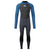 Men’s Pursuit 4/3mm Back Zip Neoprene Wetsuit - Atlantic Blue & Dark Blue