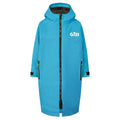 Junior Aqua Parka Sustainable Waterproof Changing Robe - Bluejay