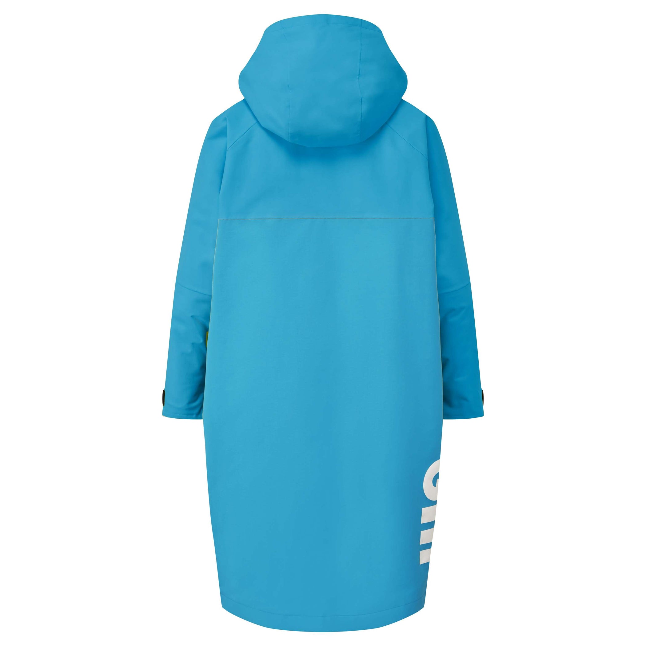 Junior Aqua Parka Sustainable Waterproof Changing Robe - Bluejay