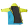 Junior Aqua Parka Sustainable Waterproof Changing Robe - Sulphur & Bluejay
