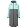 Women's Aqua Parka Sustainable Waterproof Changing Robe - Eggshell & Ash