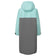 Women's Aqua Parka Sustainable Waterproof Changing Robe - Eggshell & Ash