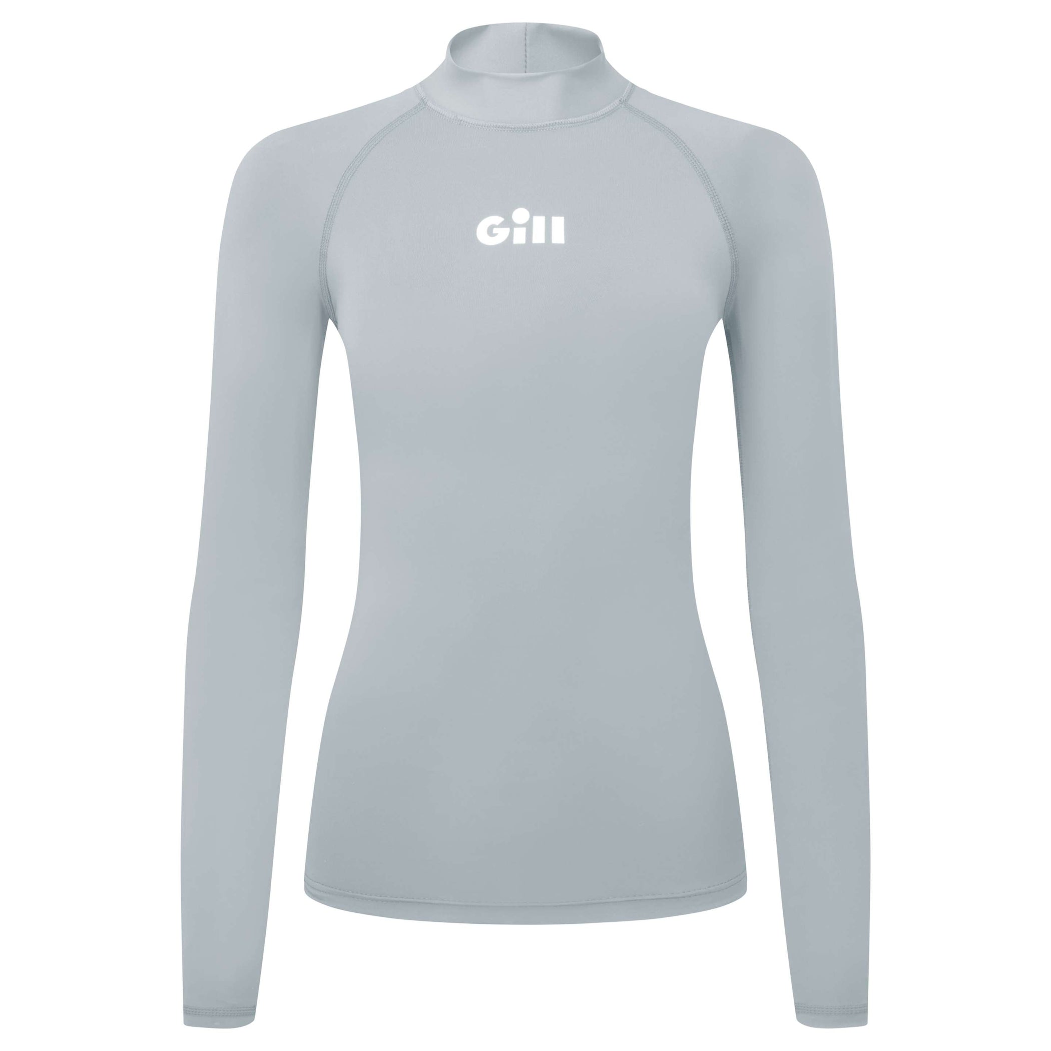 Women's ZenZero Long Sleeve Rash Vest - Light Grey