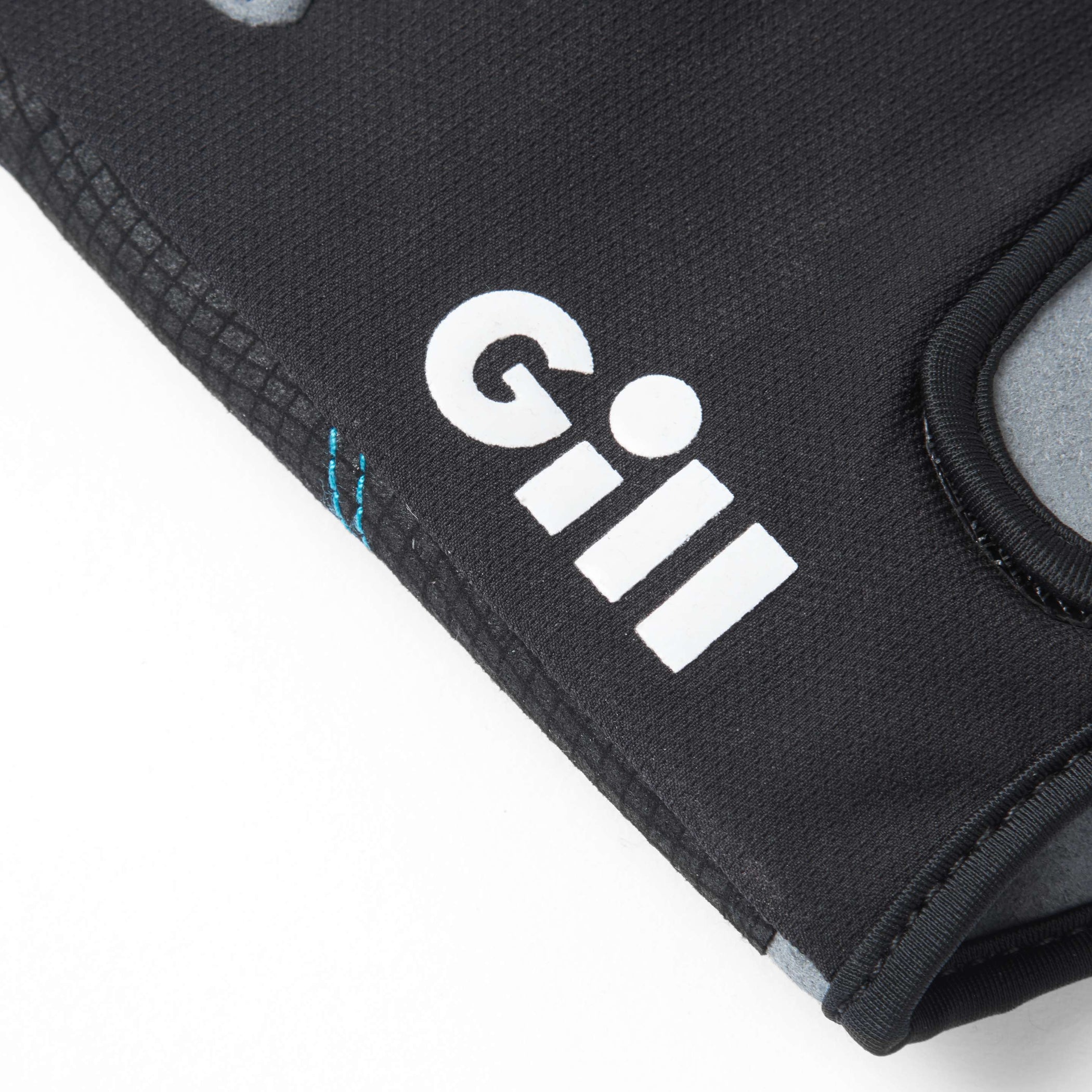 Deckhand Long-Finger Sailing Gloves - Black & Bluejay