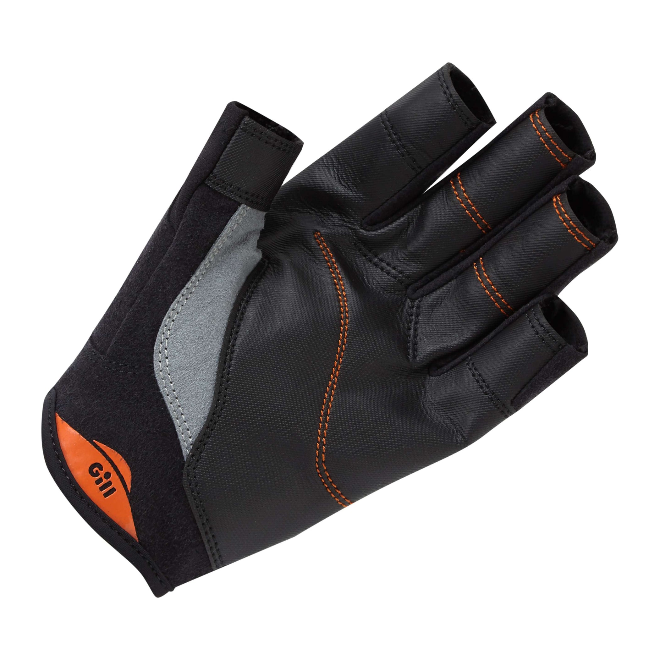 Championship Short-Finger Sailing Gloves - Black