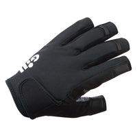 Championship Short-Finger Sailing Gloves - Black & Bluejay