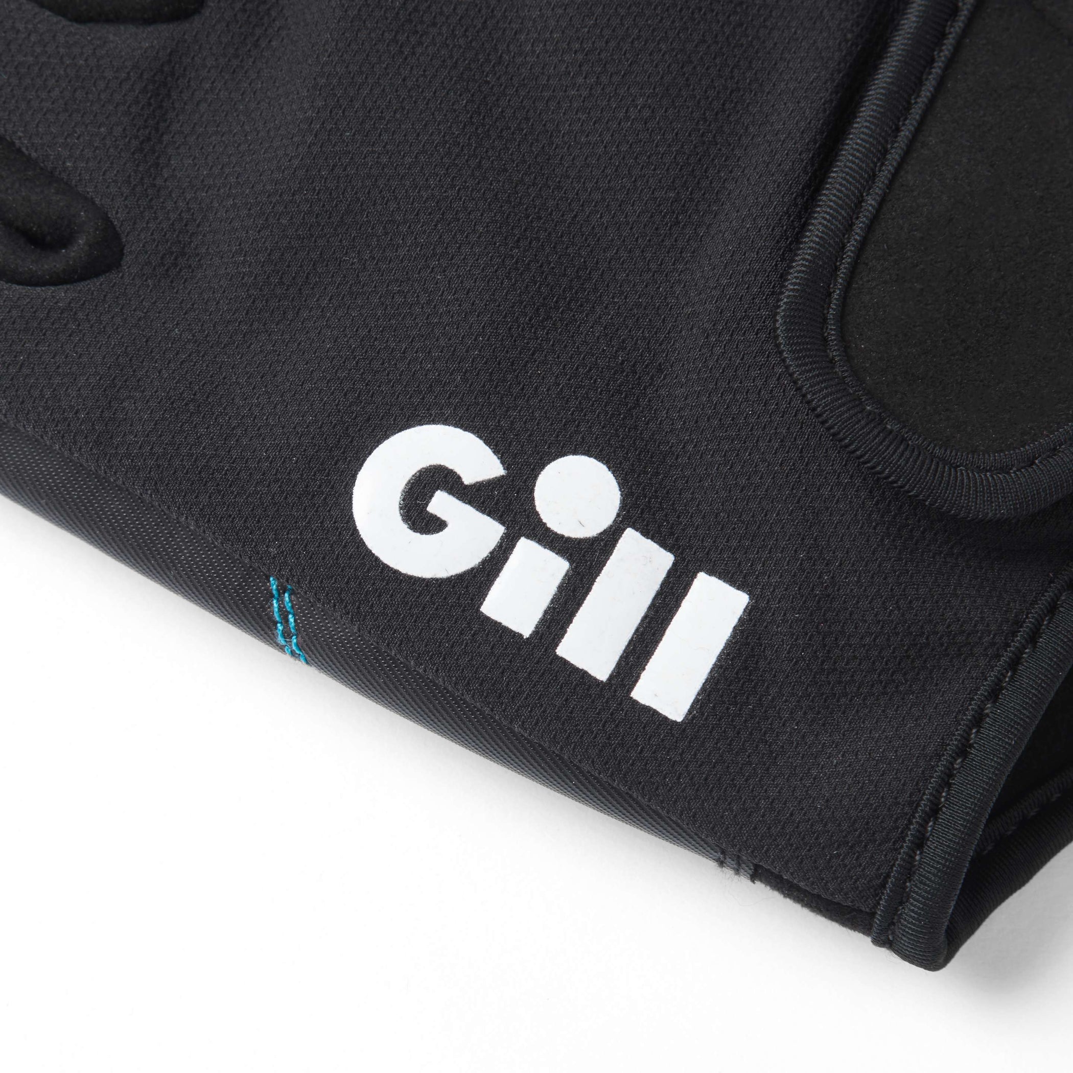 Championship Short-Finger Sailing Gloves - Black & Bluejay