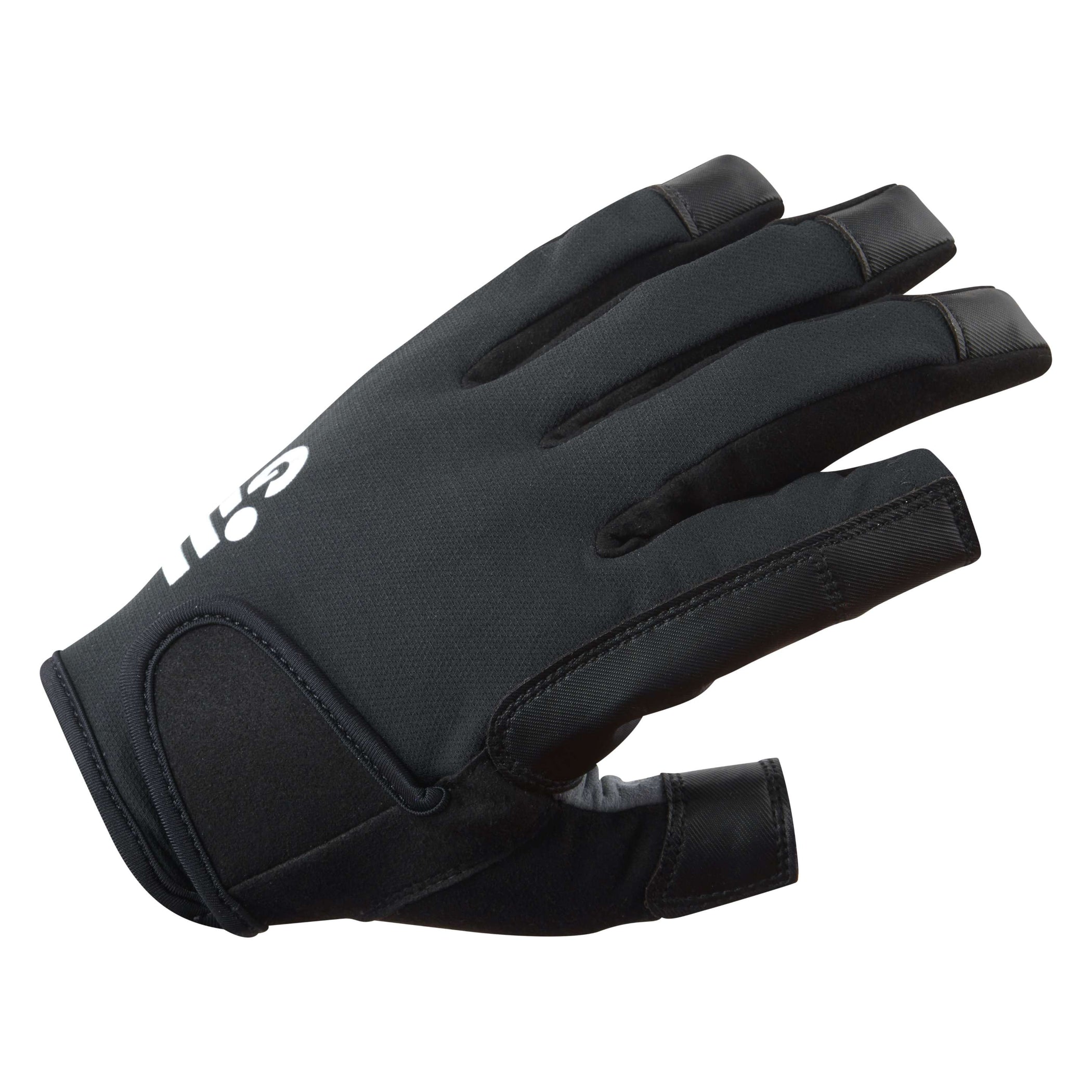 Championship Long-Finger Sailing Gloves - Black & Bluejay