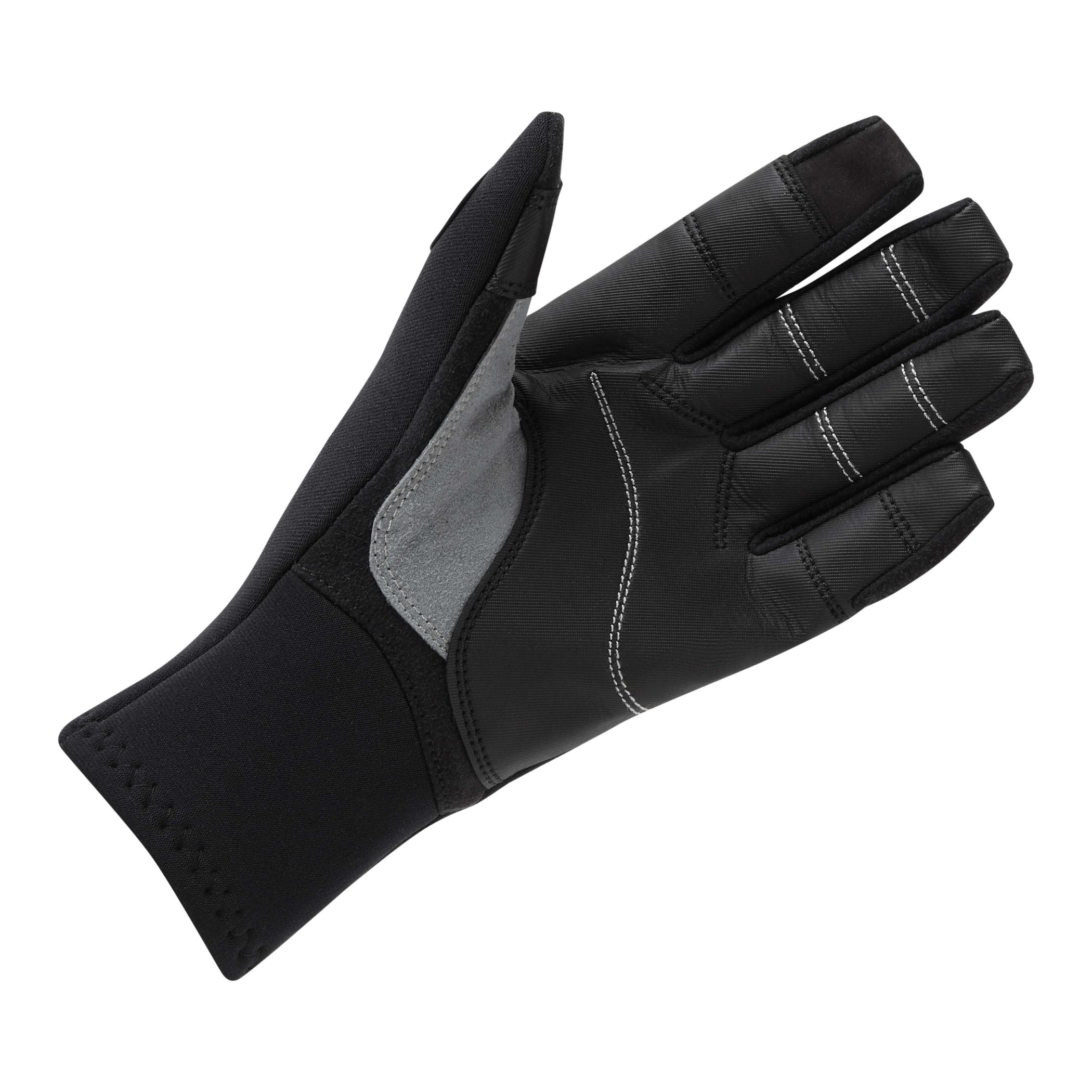 Junior 3 Season Sailing Gloves - Black