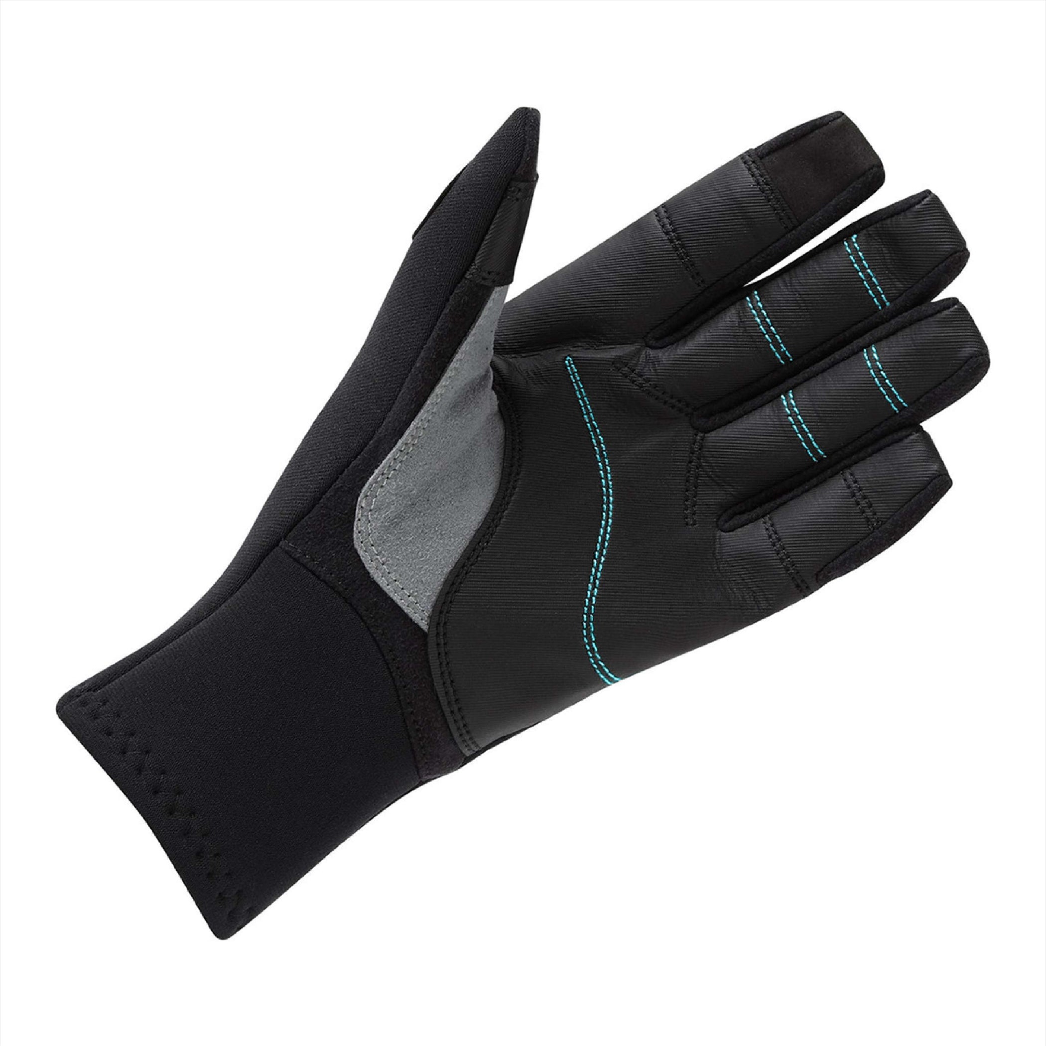 3 Season Sailing Gloves - Black & Bluejay