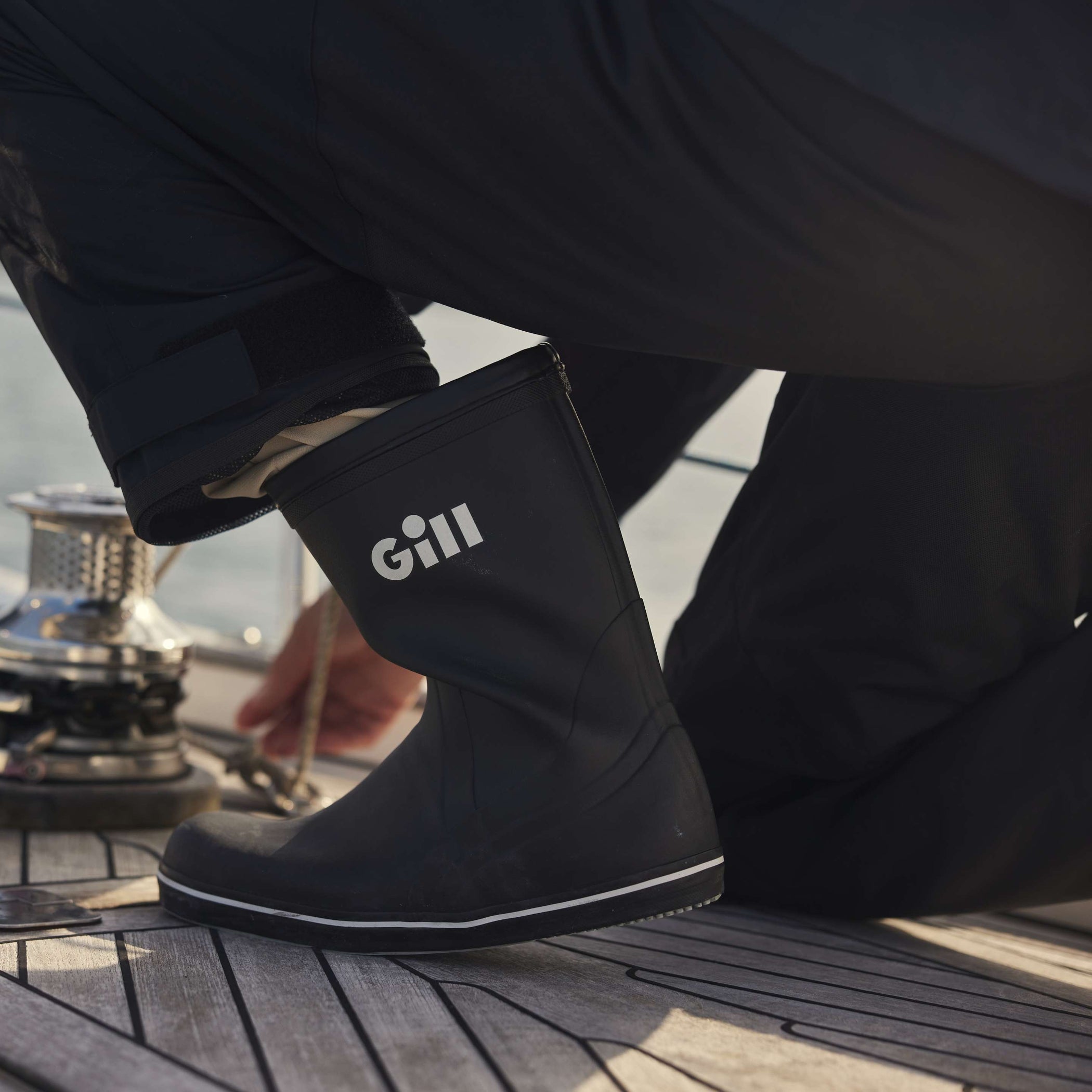 Short Cruising Boots - Black