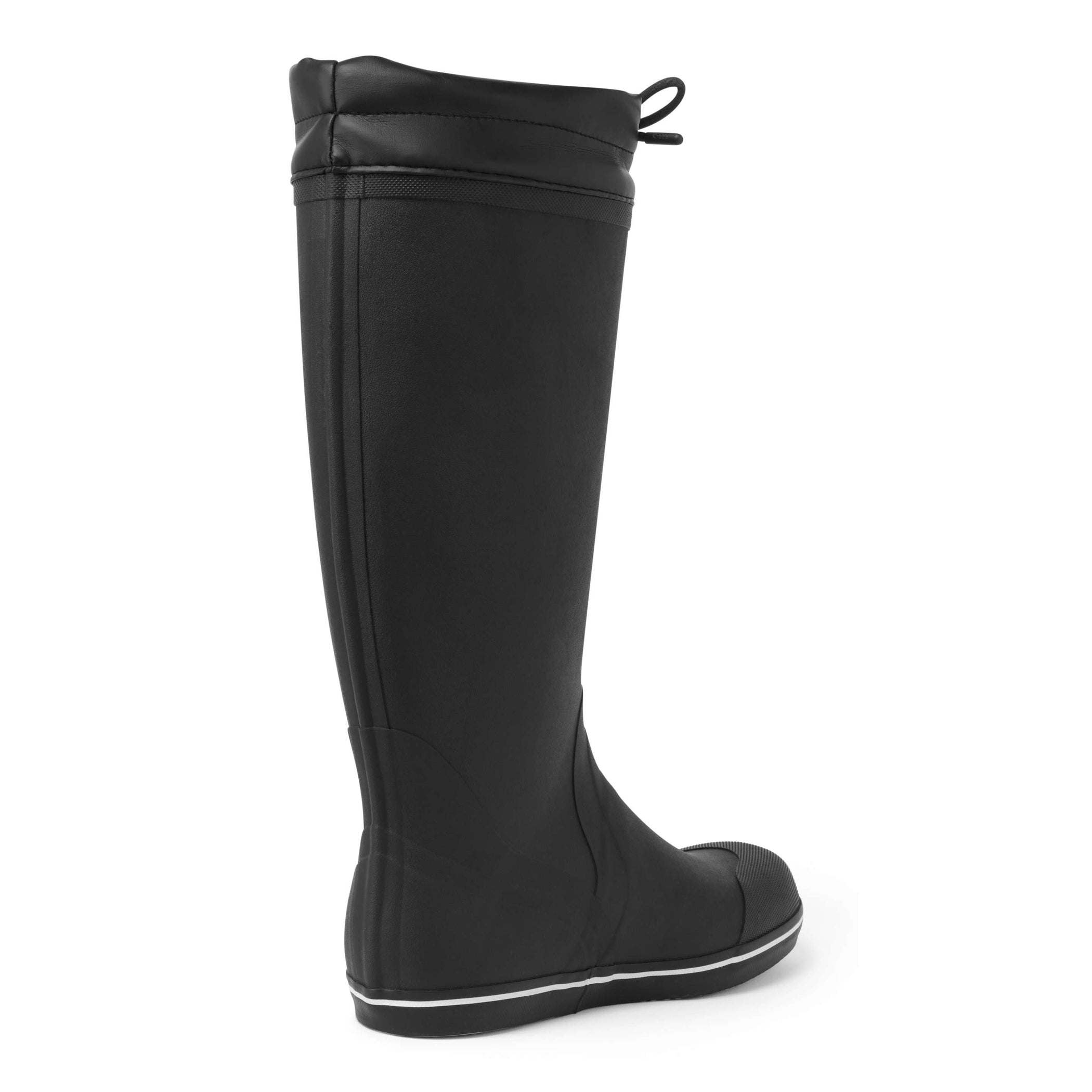 Tall Yachting Boots - Black