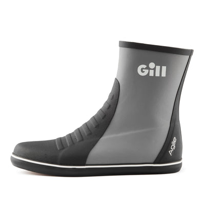 Agile Waterproof Sailing Boots - Ash & Black
