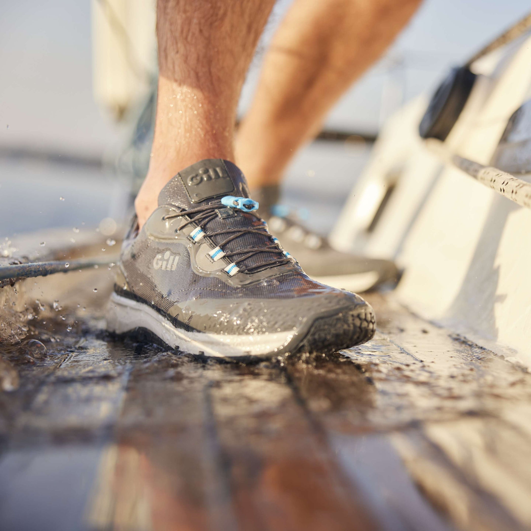 Verso Race Trainers - Medium Grey