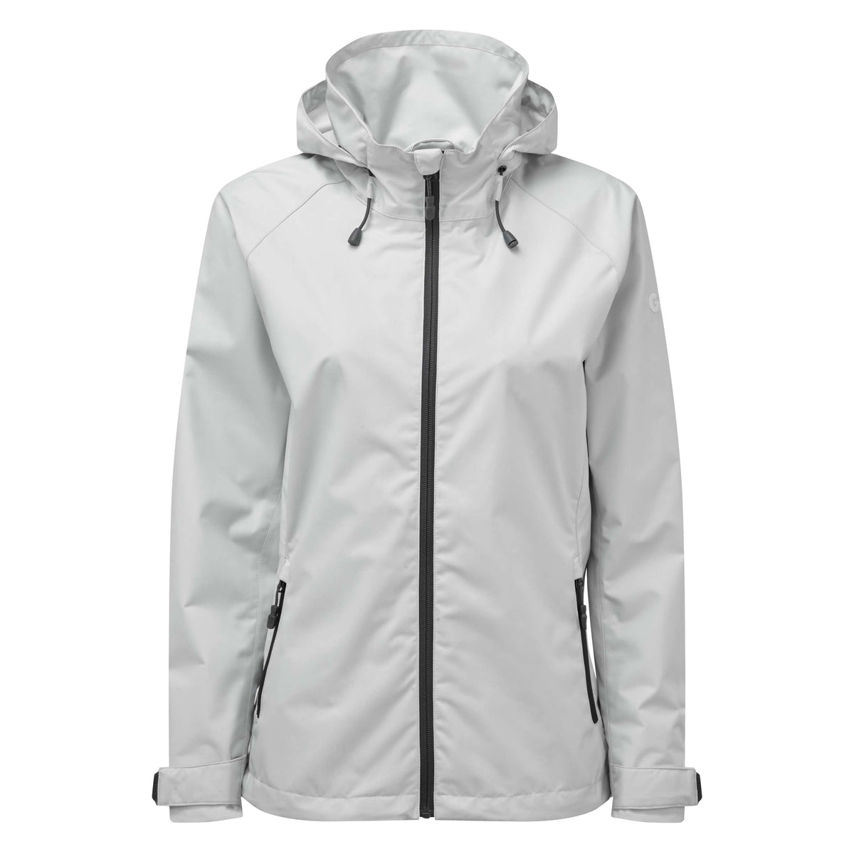 Women's Hooded Light Jacket - Silver