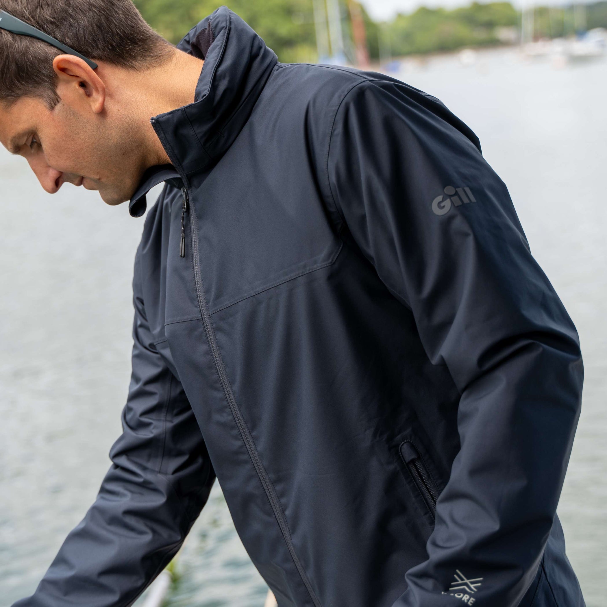 Men's Pilot Sailing Jacket - Navy