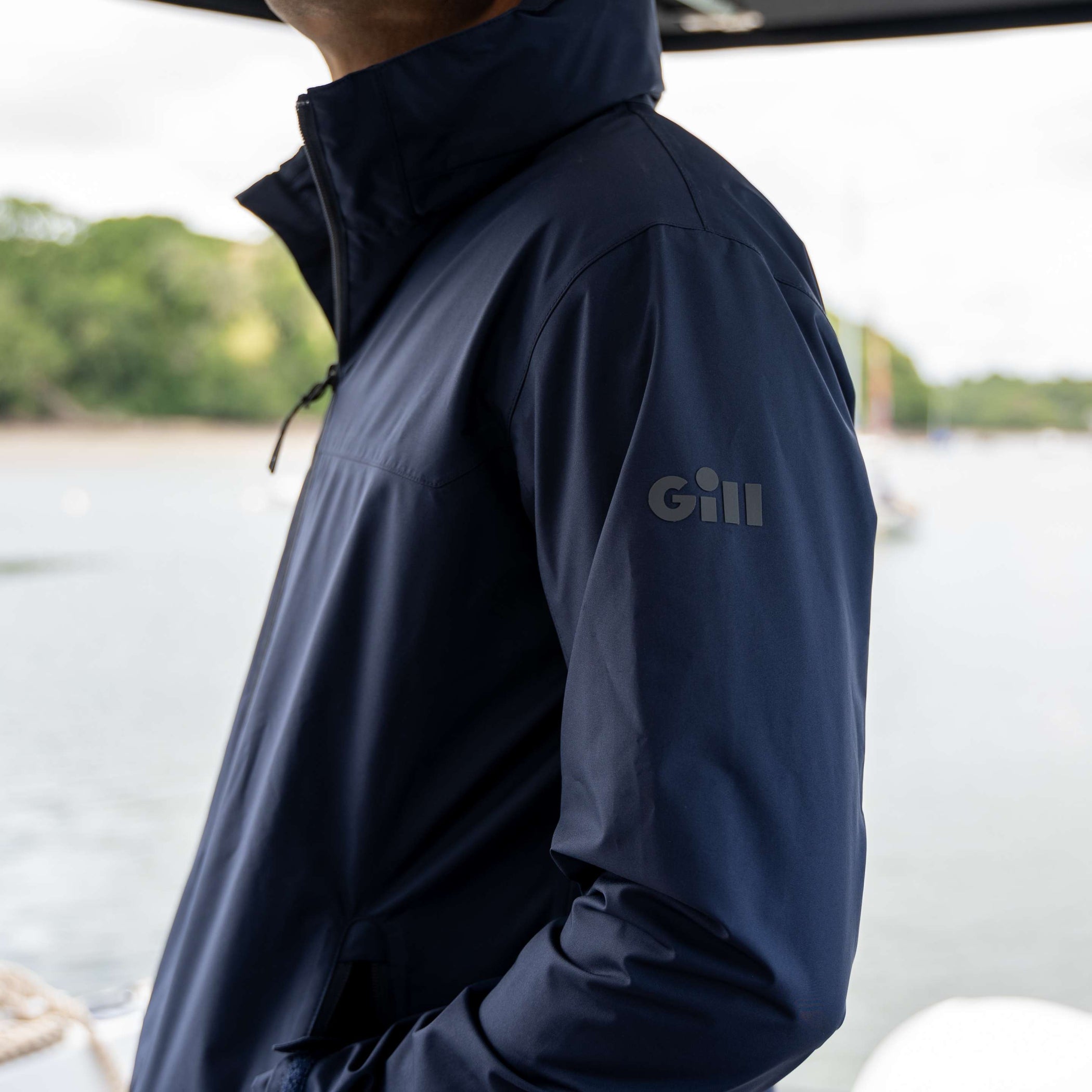 Men's Pilot Sailing Jacket - Navy