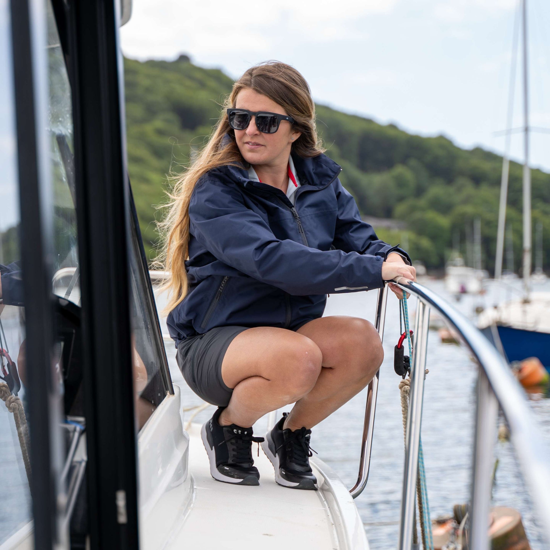 Women's Pilot Jacket - Navy