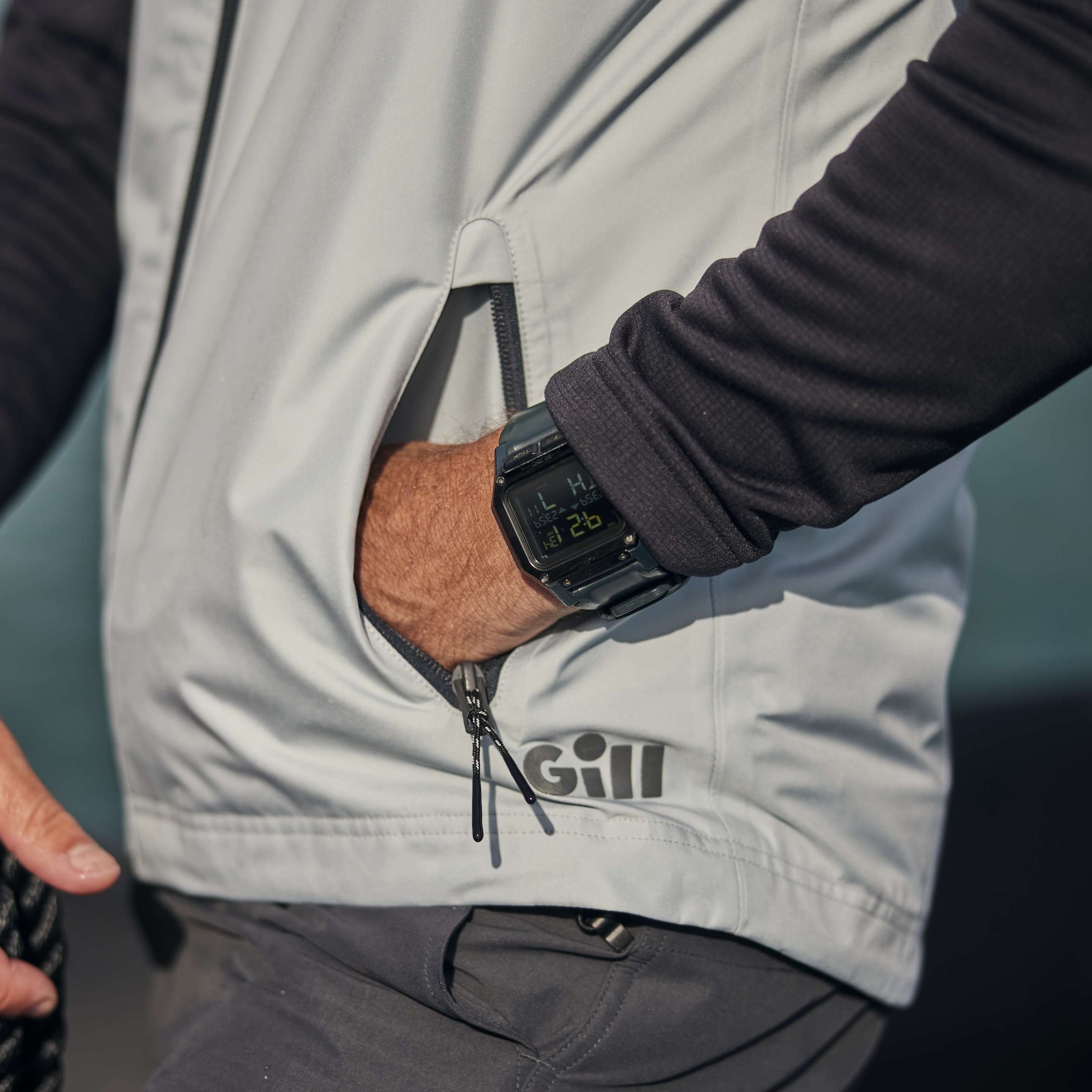 Pilot Gilet - Light Grey