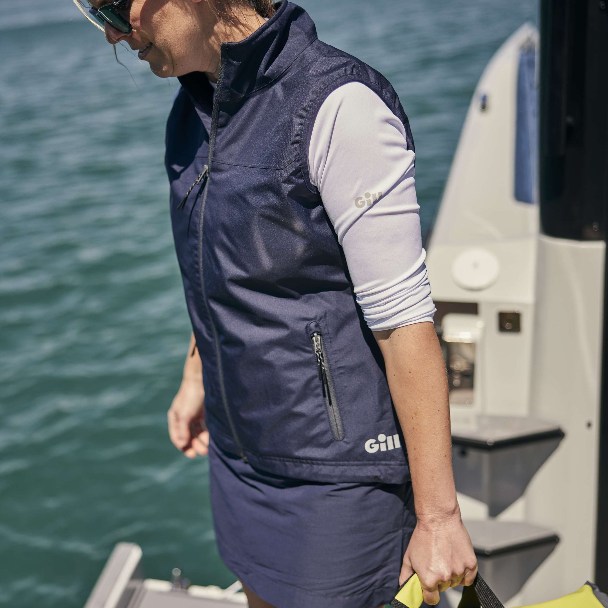 Women's Pilot Gilet - Navy