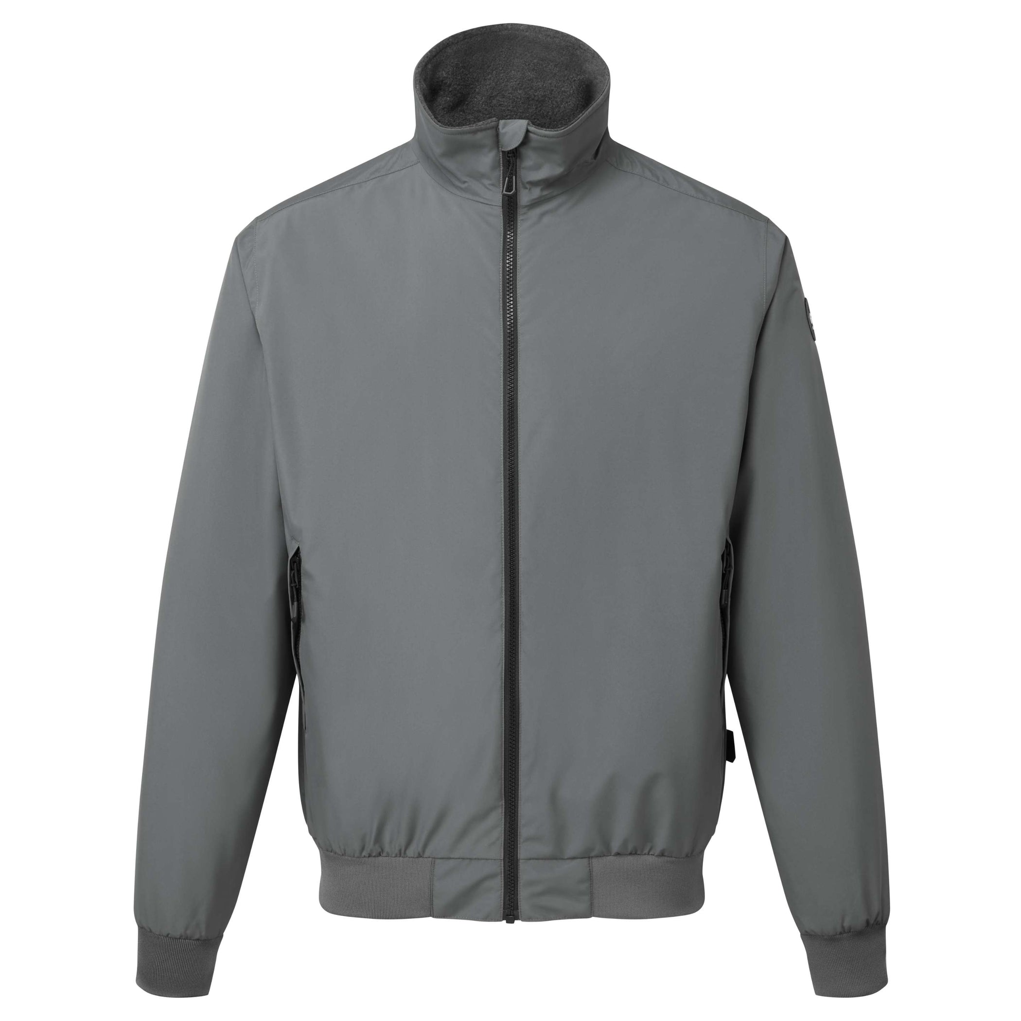 Men's Waterproof Crew Sailing Jacket - Ash
