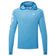 Infinity Long Sleeve Lightweight Hoodie - Mid Blue Melange
