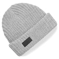 Knit Beanie - Light Grey Marl