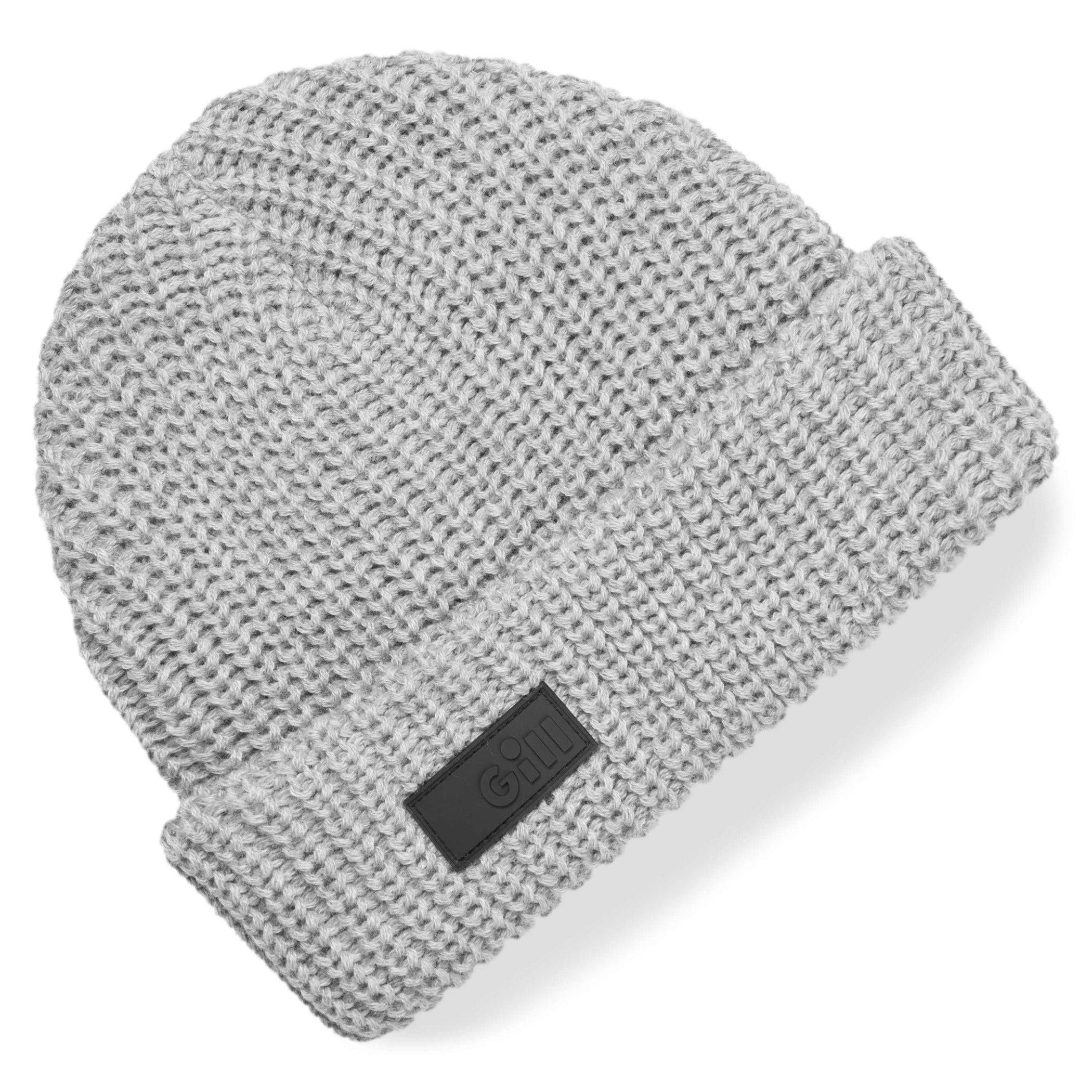 Knit Beanie - Light Grey Marl