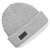 Knit Beanie - Light Grey Marl