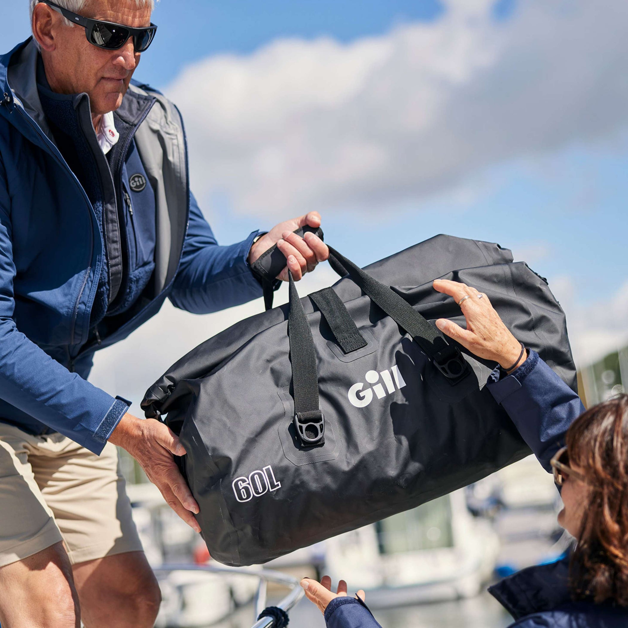 60L Voyager Duffel Bag - Black
