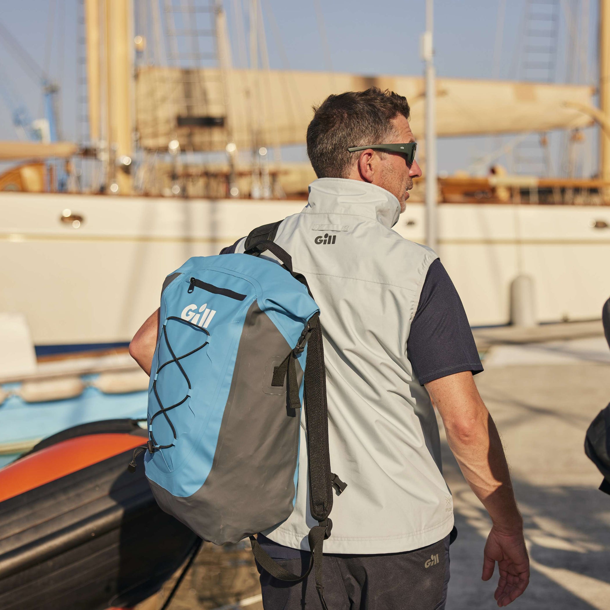 Voyager 35L Waterproof Rolltop Backpack - Bluejay